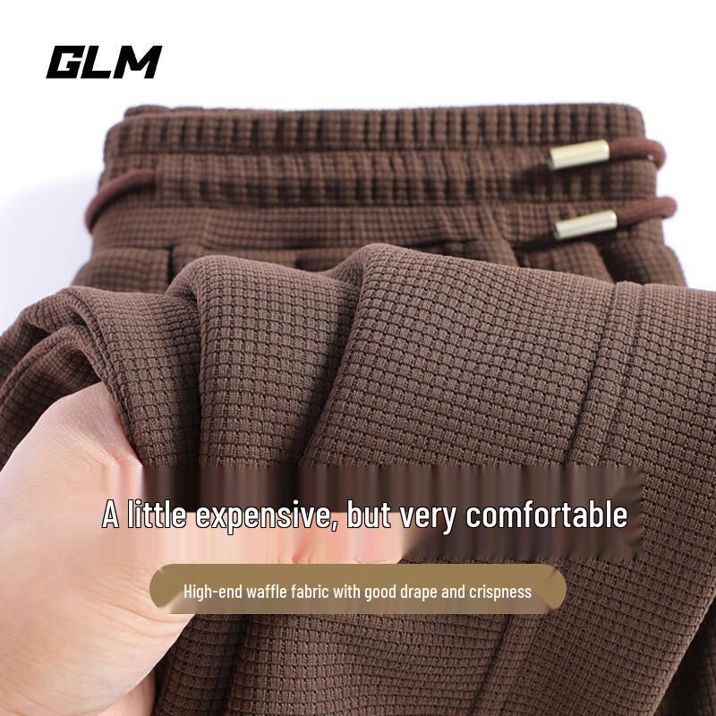 

Men s Waffle Knit Graphic Wide-Leg Sweatpants