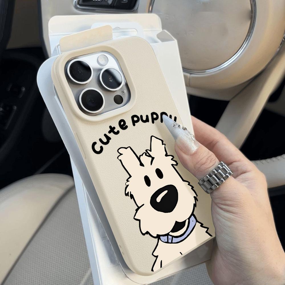 Phone Case for iPhone 11 13 Case iPhone 12 14 15 16 Pro Max 12 Pro 15 Plus Leather Painted Waterproof Drop-proof and Wear-resistant Cartoon