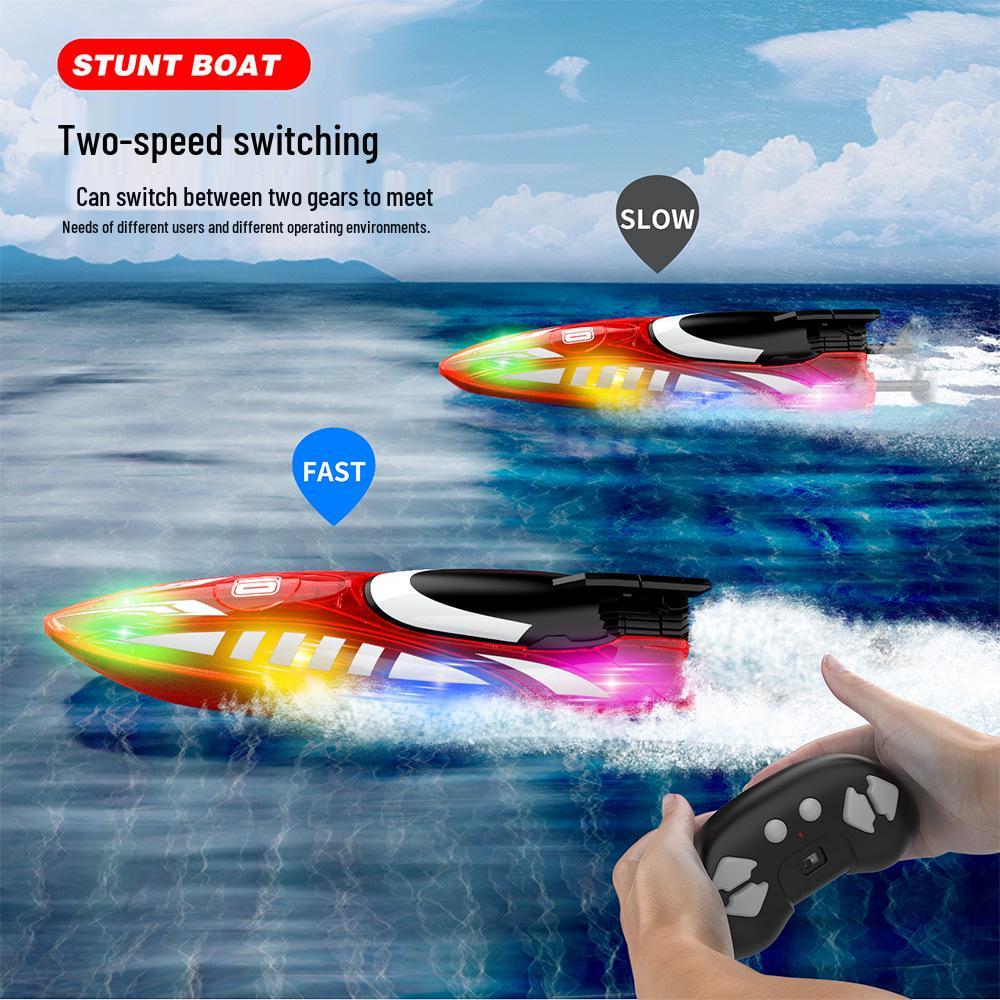 Smart RC Speedboat for Kids - Outdoor Educational Toy