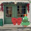 Ornamenti di Natale a Tema Babbo Natale: Set Scena Oggetto di Scena per Foto Vacanze all'Aperto