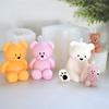 3D Large Size Bear Candle Silicone Mold Sitting Bear Craft Plaster Resin Handmade Candle Making Kit Home Party Decoration Gift