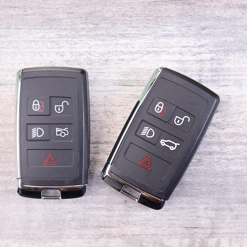 Per Jaguar F-Pace F-Type XE XF XJ per Land Rover Discovery Freelander Range Rover Sport Evoque Guscio Custodia Cover per Chiave Auto
