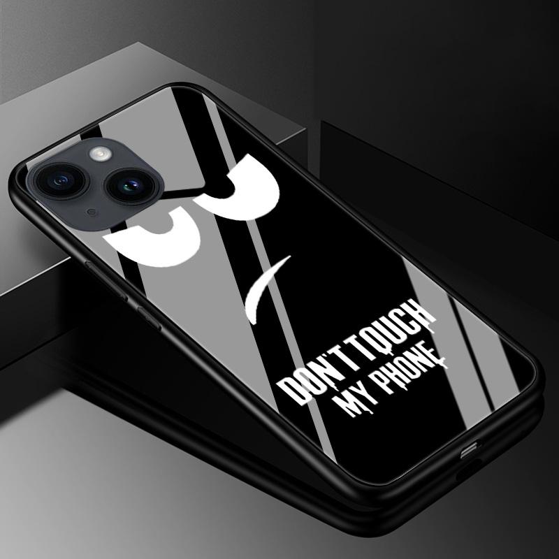 Tempered Glass Case for iPhone 13 14 Pro Max Cover Hard Case for iphone 14pro 11 13 12 11 Pro Max 14 Plus Phone Case TPU Bumper