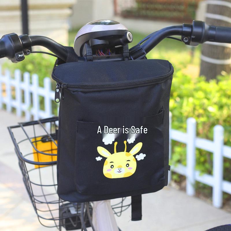 Waterproof 3D Stereo Electric Vehicle Front Bag - Large Capacity, Universal, Multifunctional.