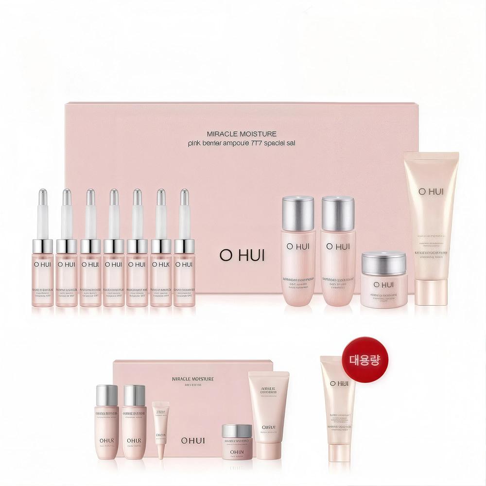 Ohui Miracle Moisture Pink Barrier Ampoule 777 30ml Single option