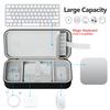 Carrying Case for Mac Mini M4/M4 Pro Computer Host Storage Portable Bag Keyboard Organizer Accessories Protective Hard Cas