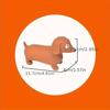 Cachorro Dachshund Esticável de Apertar, Aliviador de Estresse Esticável Engraçado, Novidade Fidget para Adultos Crianças