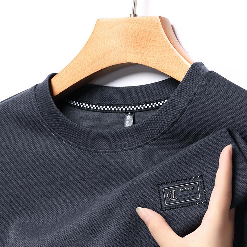 Men's Fashion Sweatshirt Autumn New Round Neck Long Sleeve T-shirt Youth Casual T-shirt Men's Tops Men