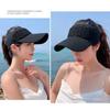 New Women Anti-UV Sun Hats Breathable Adjustable Empty Top Visor Caps for Men Tennis Golf Running Travel Beach Sport Outdoor Hat