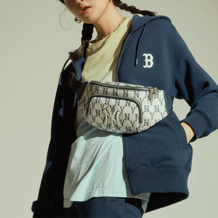 New MLB Sweatshirts Unisex Navy Blue 31TR03111-43N