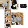 Chic Street Style Chain Shoulder Bag For Women 2024 Trendy Bowknot Pu Leather Purse