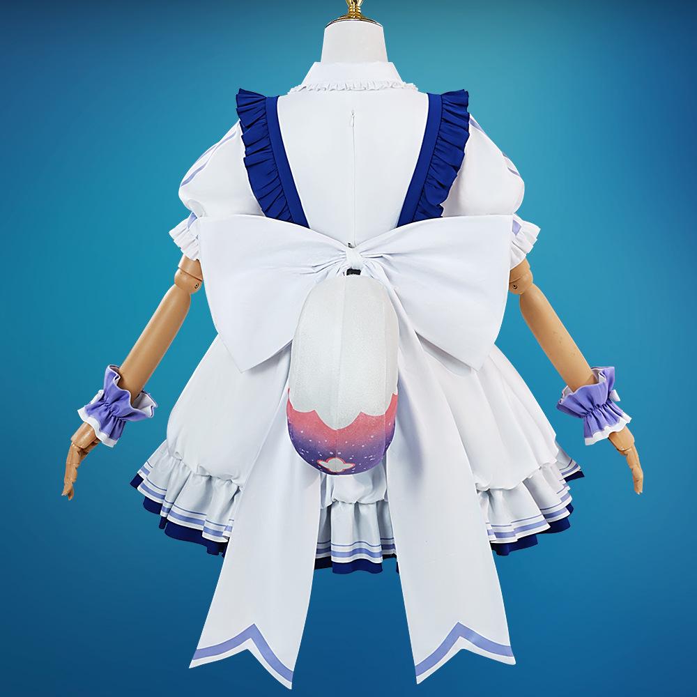 Genshin Impact X Luckin Coffee Cosplay Costume: Sigewinne & Clorinde Anime Outfit for Women - Ready Stock