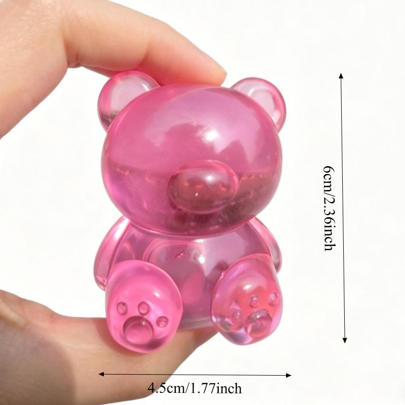 Super Cute Little Bear Maltose Squishy Toy Slow Rising Squishy Stretchable Venting Ball Fidget Toys Ventilatory Gifts for Friend