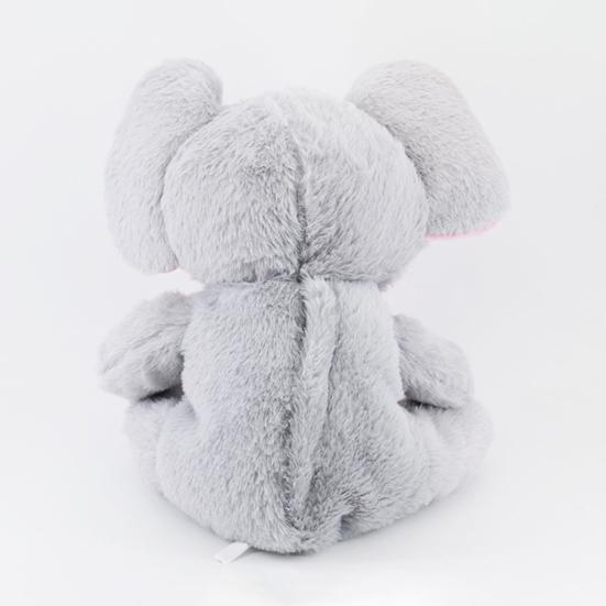 Plüschtier „Atmender Elefant“ für Babys mit beruhigender Musik, leicht, waschbar, musikalisches Tier, Plüschtier, Kuschelpuppe, Schnuller, Geschenk für Neugeborene