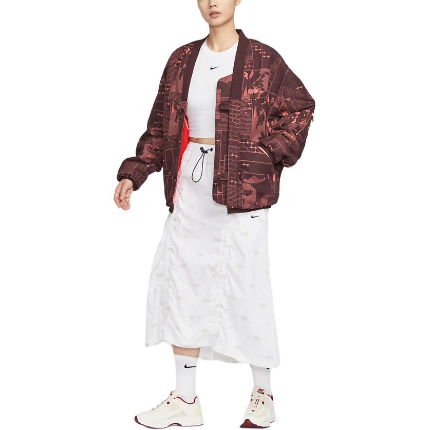 Women's Nike Naomi Osaka Jackets & Coats Women's Burgundy