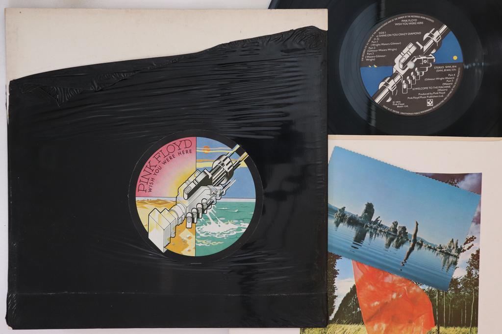 LP Record PINK FLOYD  Wish You Were Here SHVL814 HARVEST 1976 UK Rock Used