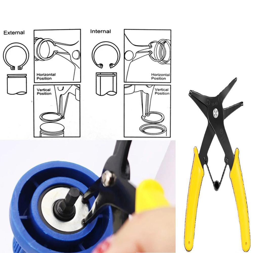 

Многофункциональный ручной инструмент для ремонта, снятия и сборки, плоскогубцы для стопорных колец, плоскогубцы для стопорных колец