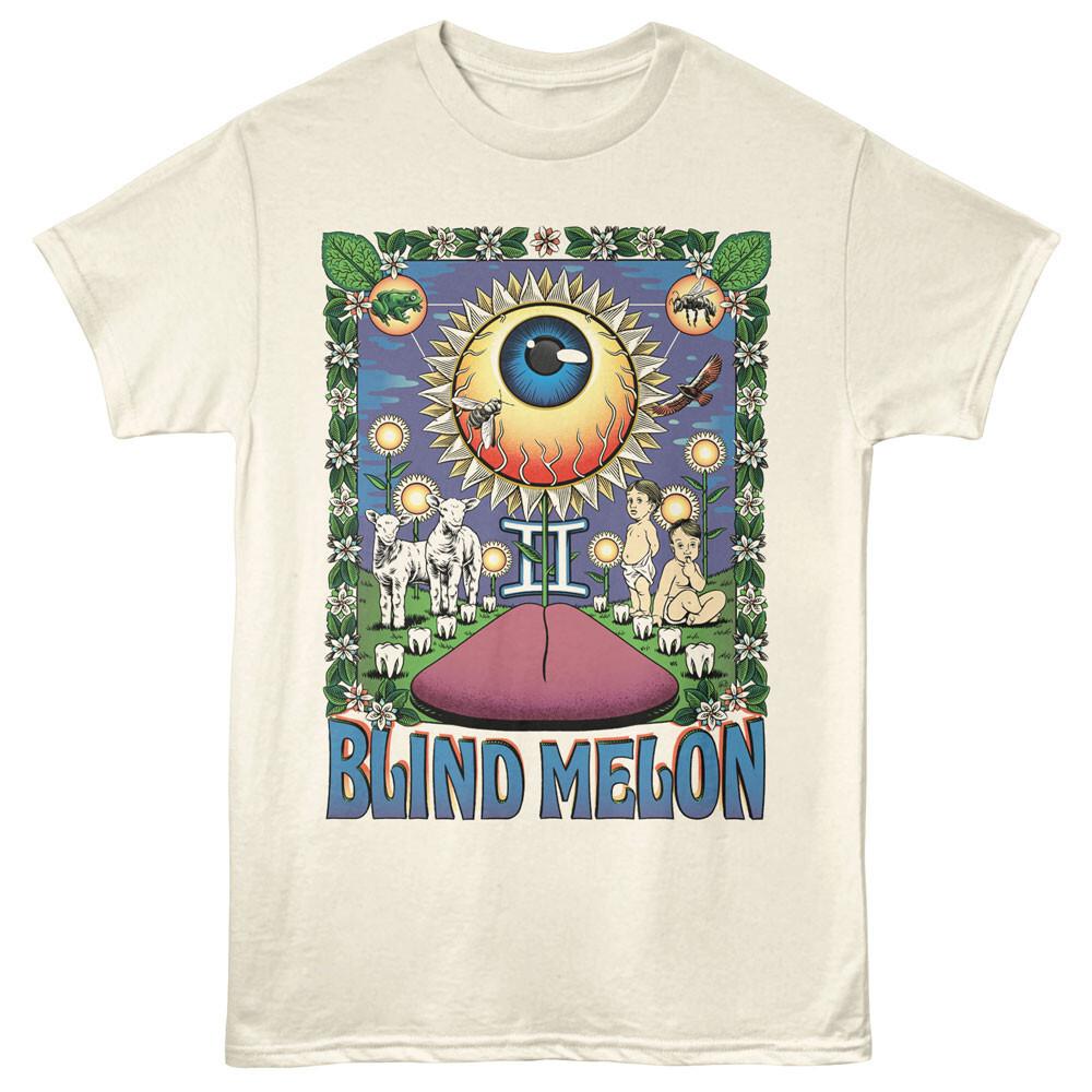 Blind Melon Sunflower Eye Sheep Teeth Men T Shirt Rock Band Merch XL