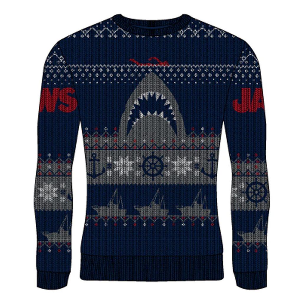 Jaws Unisex Adult QuintÂ´s Shark Fishing Sweatshirt