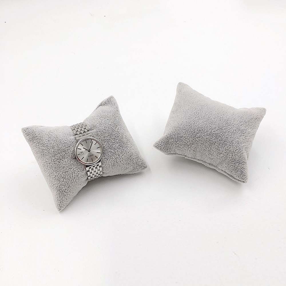 Jewelry Display Cushion Velvet Jewelry Organizer Bracelet Display Display Pillow Wristwatch Holder