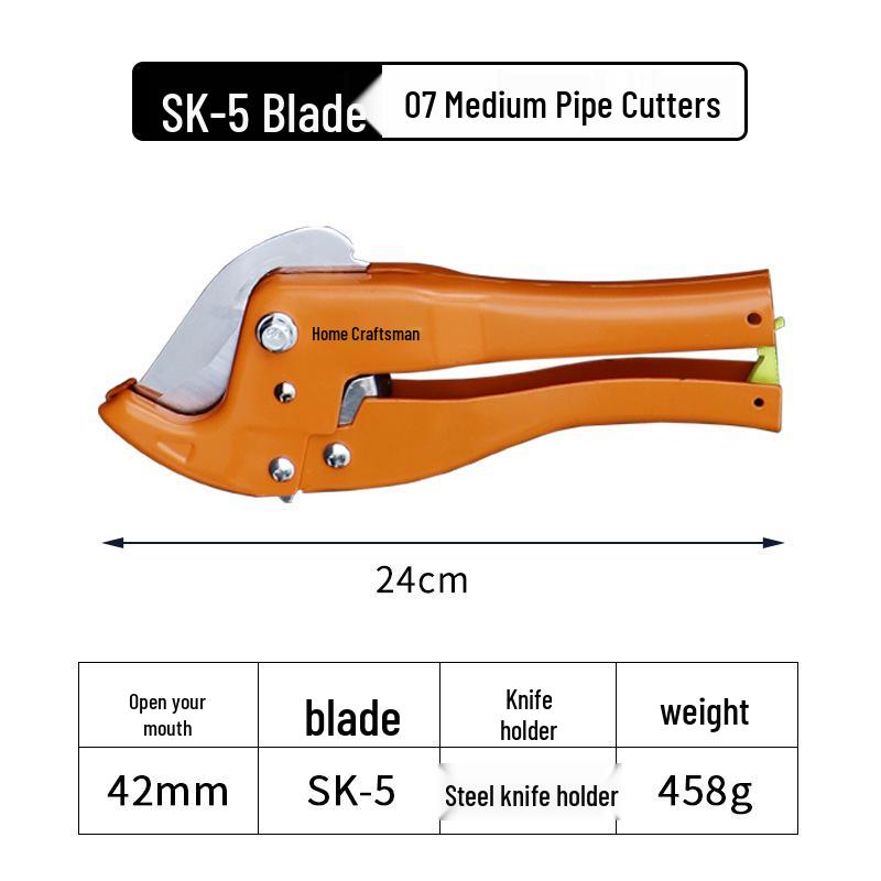 PVC Rohrschneider 32mm, 42mm PPR, Kunststoffwasserrohrschere, Zange Pipeline Werkzeuge