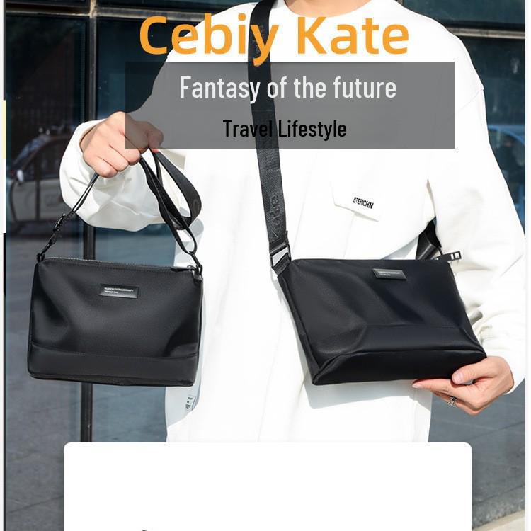 2024 Trendy Herren-Umhängetasche mit großem Fassungsvermögen und strukturierter Umhängetasche