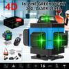 4D 16 Lines Laser Level Green Lines Self-Leveling 360 Horizontal And Vertical Cross High Precision Outdoor Powerful