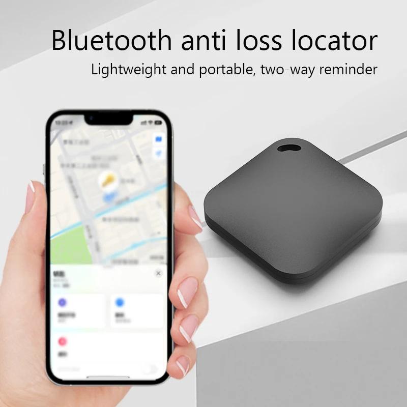 Mini dispositivo de rastreamento inteligente Bluetooth GPS para Apple Encontre minha chave Etiqueta inteligente Localizador de crianças Carro de estimação Rastreador perdido Sistema iOS