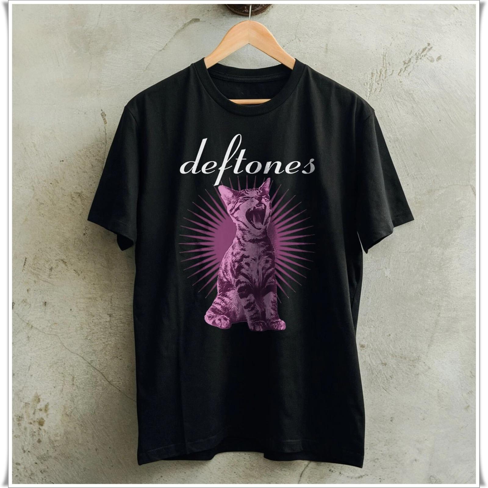 DEFTONES  LIKE LINUS  T SHIRT, Short Sleeve Black Cotton Tee, Size S to 5XL XXL