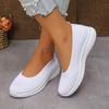 Fashion New Women's Shoes Soft Sole Cloth Large Casual Mesh Sports Casual Vulcanized Shoes Low Heels Trainers Sneakers Fashion
