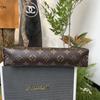 [Pre-Owned] Toiletry Pouch 26 Classic Monogram Canvas And Leather Wash Bag - Very Good #BJMPSP