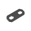 Kaedear Motorcycle Universal Stainless 2mm Universal Set of Custom Brackets x 2 x 25 x Brackets, Steel, Thick, Fit, 2, (KDR-YX-S7-2M10) (M10 Holes/70