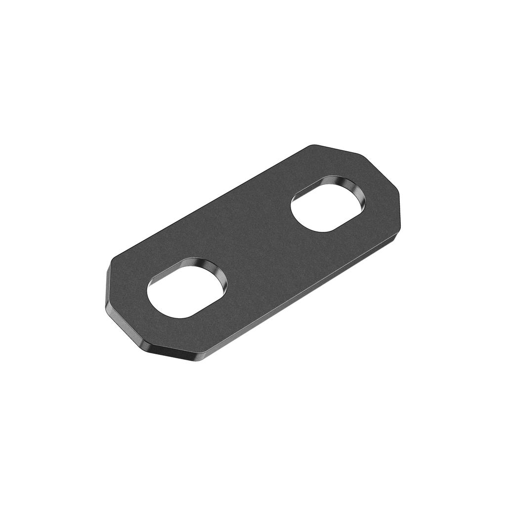 Kaedear Motorcycle Universal Stainless 2mm Universal Set of Custom Brackets x 2 x 25 x Brackets, Steel, Thick, Fit, 2, (KDR-YX-S7-2M10) (M10 Holes/70