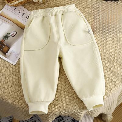 Children's Velvet Pants Winter Clothes Boys' Thickened Baby Warm Pants Girls' Pants Sports Pants Children's Pants Wholesale