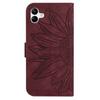 HT04 For Samsung Galaxy A06 4G Case Sunflower Leather Wallet Phone Cover with Wrist Strap