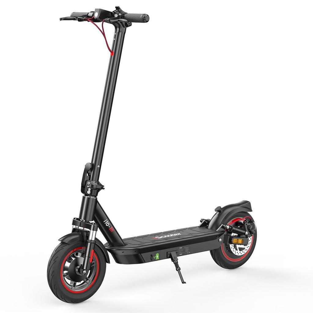 iScooter i10 City Commuter Escooter 650W Motor Adult Electric Scooter 42V15Ah Battery 10 Inch Tire Foldable E-Scooter