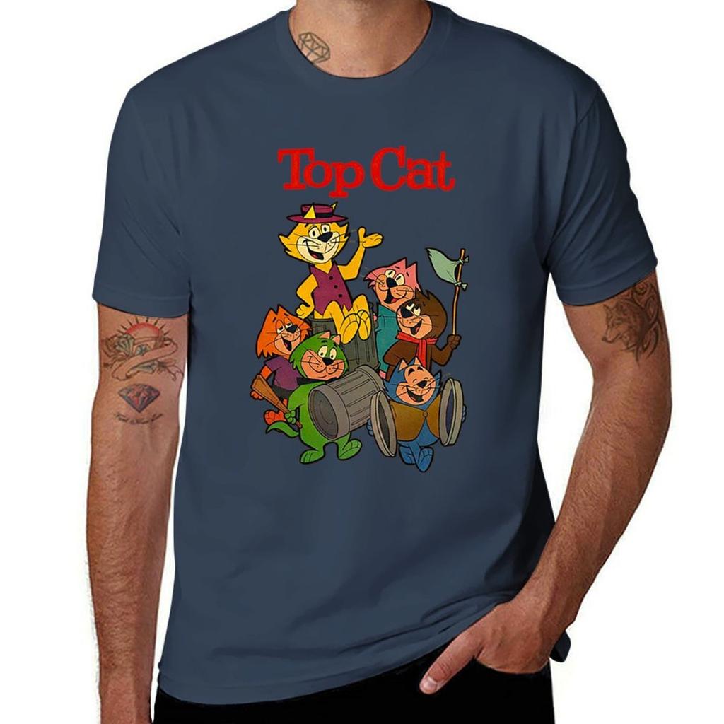 Top Cat Tshirt Water Resistant Casual Tshirt