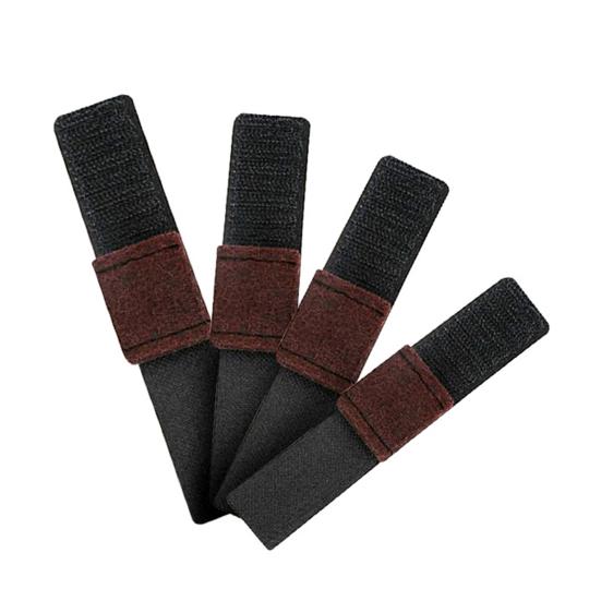 6Pcs Felt Furniture Pad with Hook And Loop Fastener Wrap-Around Prevent Floor Scratches Chair Sled Floor Glides Tubing Protector Home Supplies