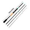 Fiberglass Travel Fishing Rod 4 Section Sensitive Tip Pole For Stream Anglers Backpacking Trout River Freshwater Saltwater