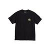 Uniqlo X Splatoon 3 Collaboration SS23 Back Jet Spray Graffiti Print Short Sleeve T-Shirt Unisex Tops Black 460485-09