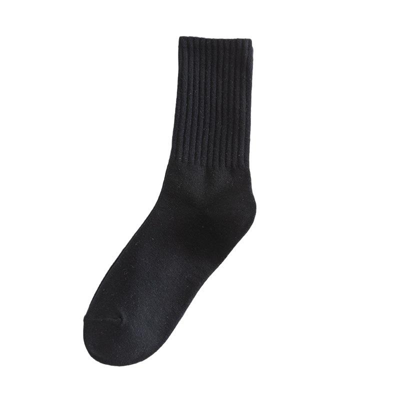Ladies Spring and Autumn Cotton Boneless Yuezi Tube Stack Socks