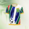 South Africa Football Themed Polo Shirt for Sports