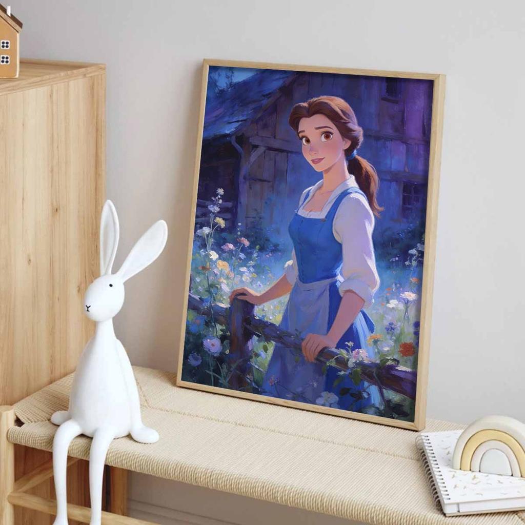 Disney Belle Diamond Painting Art Mosaic Kit Handmade diy5D Home Decor Gift