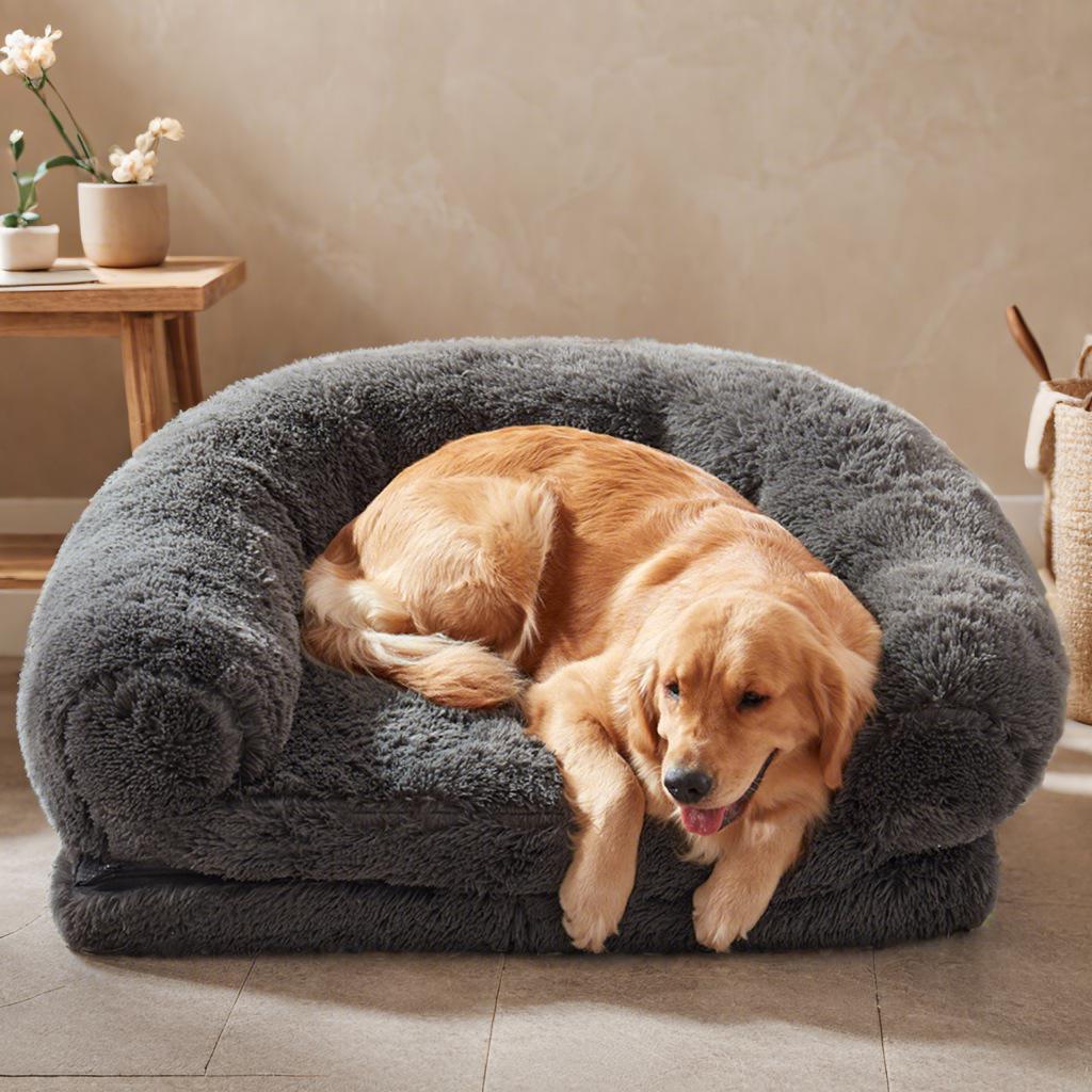 Washable Foldable Pet Sofa & Mat - Large Dog & Cat Bed House