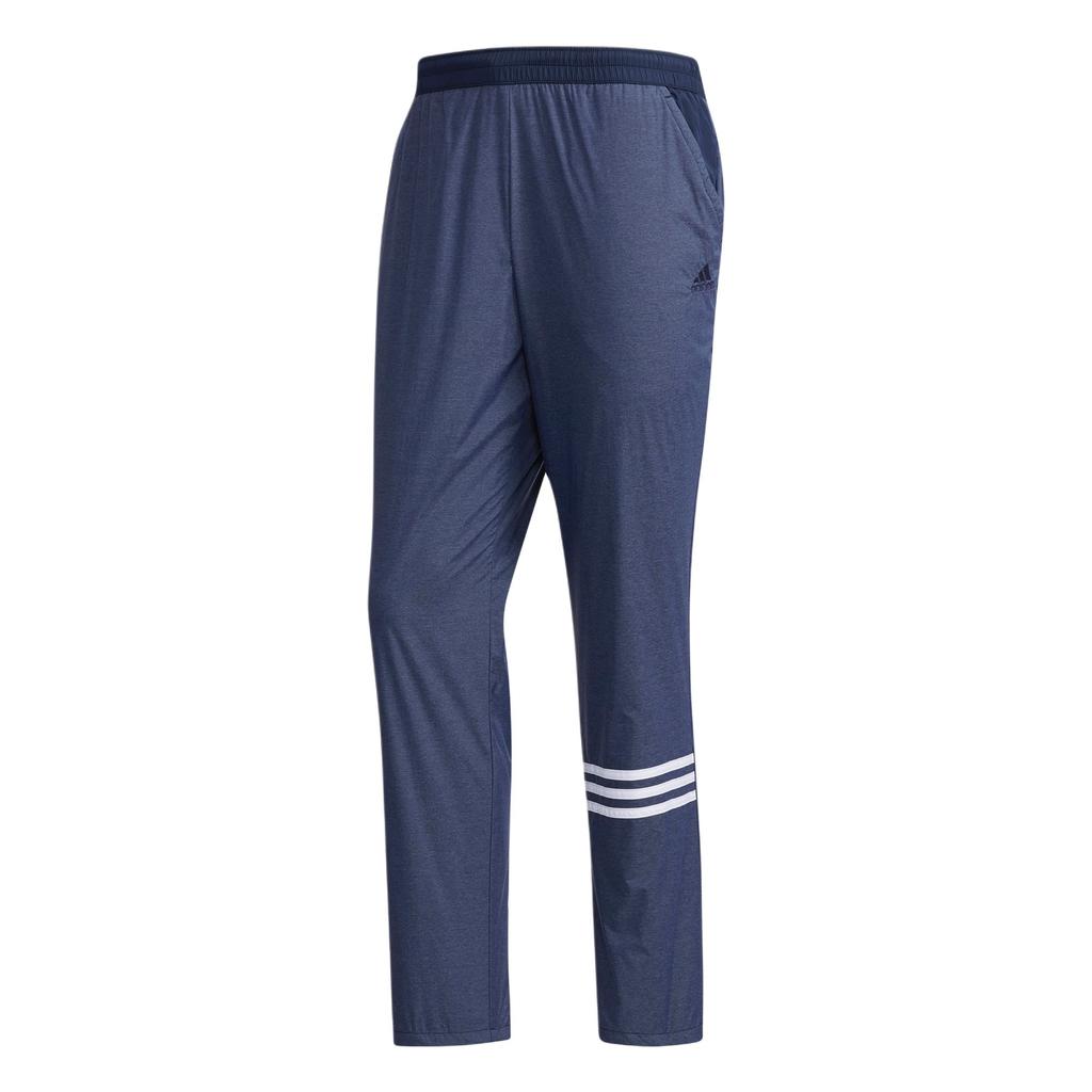 Adidas Striped Simple Breathable Durable Elastic Knitted Sports Pants Men Bottoms Navy-Blue DH3999