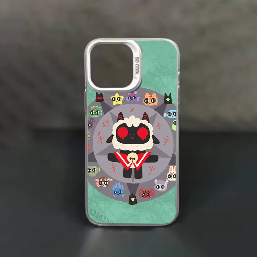 

Cult Of The L-Lamb Game Phone Case for iPhone 15 16 Pro Max Air SE 11 13 Pro 14 Plus 12 11Pro 15Pro Max 16e Cover iPhone14ProMax