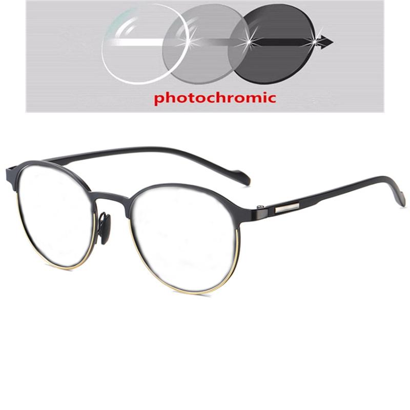 0 -0,5 -0,75 până la -6 Ochelari de soare anti-orbire Steampunk miopie cu dioptrii Ochelari de soare cu prescripție UV400 miopie pentru bărbați și femei