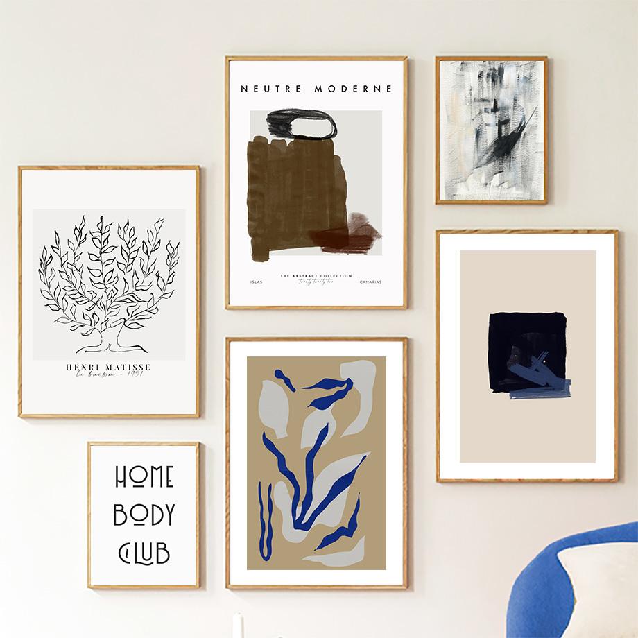 Abstract Geometry Curve Striped Girl Posters And Prints Wall Art Canvas Painting For Living Room Scandinavian Decorative Picture