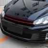 Car Exterior Decor Front Hood Grille Decals Car Strip Sticker Decoration for Golf 6 7 Auto Parts