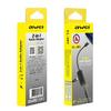 Adapter Lightning do Jack 3.5mm 2w1 AWEI Czarny